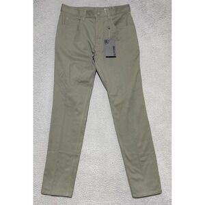 G/FORE Men's Olive Green Slim Golf Pants